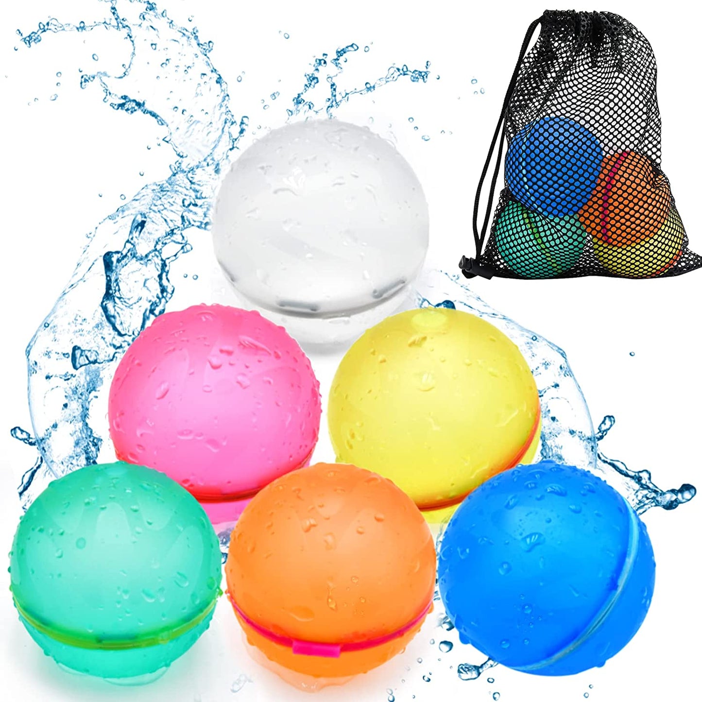 The Daily Haven official Reusable Water Balloons (12 pcs)